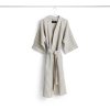 Szlafrok Waffle Bathrobe Dusty Blue