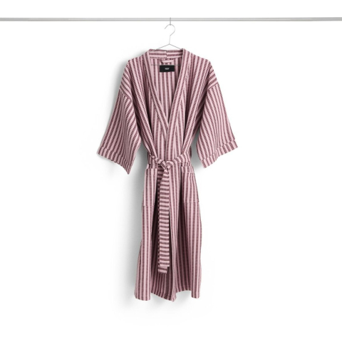 Szlafrok Waffle Bathrobe Cool Pink
