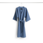 Szlafrok Waffle Bathrobe Blue