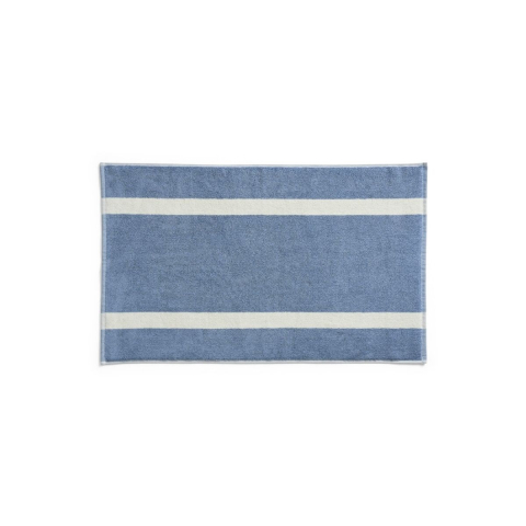 Dywanik łazienkowy Stripe Bath Mat Dusty Blue