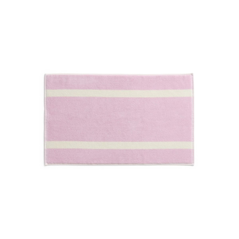 Dywanik łazienkowy Stripe Bath Mat Cool Pink