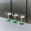 Zestaw kieliszków koktajlowych Tint Coupe Glass Set of 2 Jade Light Green