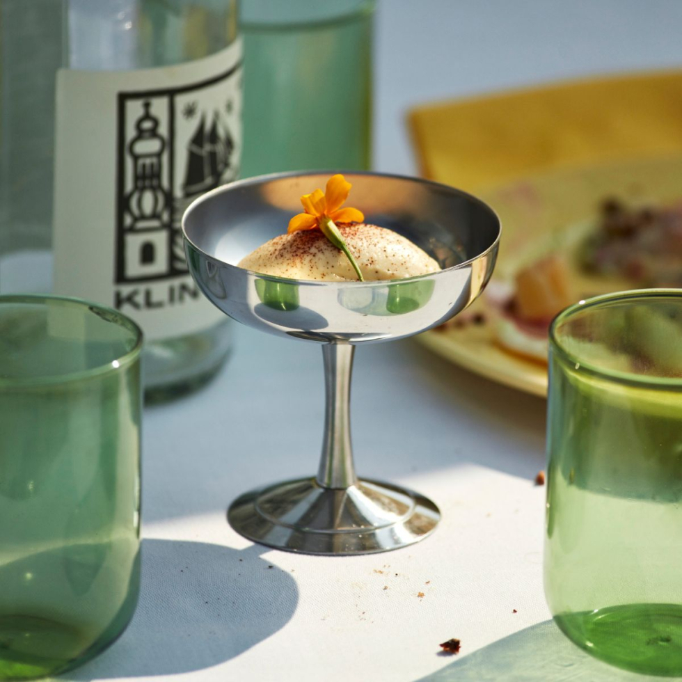 Stalowy pucharek do lodów Italian Ice Cup