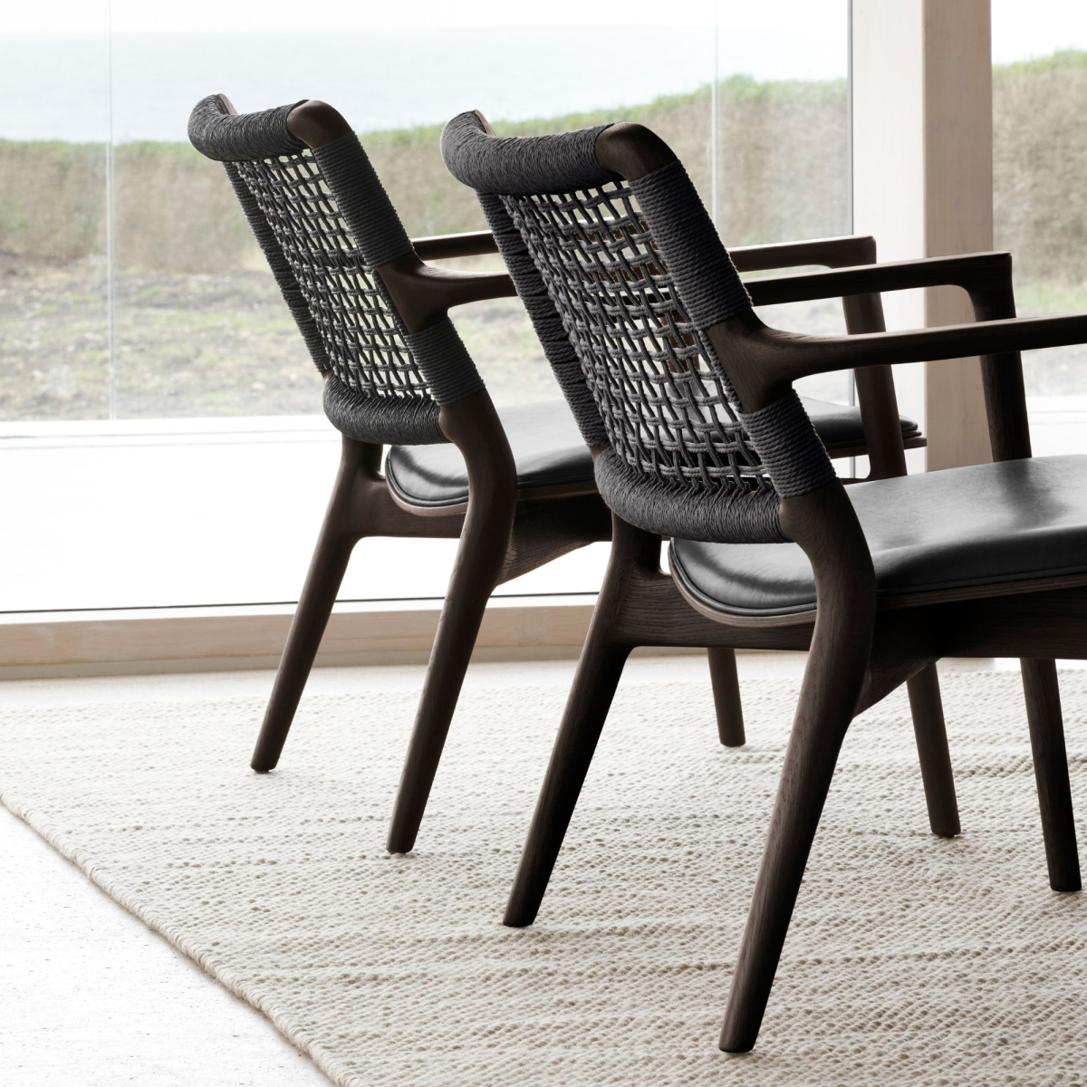 Fotel Cabin 488 Dark oak