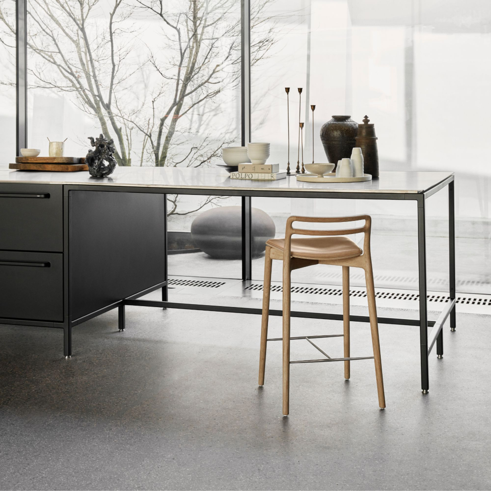 Krzesło barowe 484 Light oak