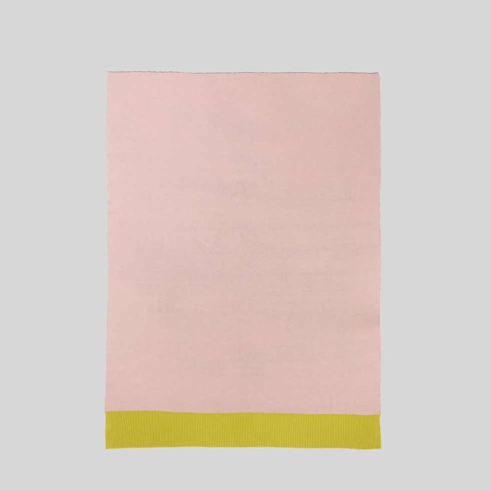 Pled Merino Bordeaux Peach Lime