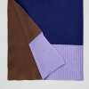 Pled Merino Blue Brown Lilac