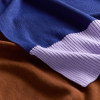 Pled Merino Blue Brown Lilac