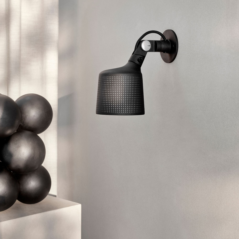 Lampa ścienna 524  Wall Spot Black