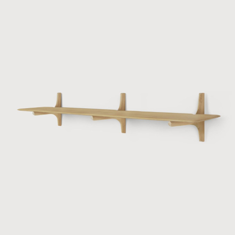 Pojedyncza półka dębowa PI 168cm