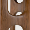Stolik mahoniowy brązowy Flow