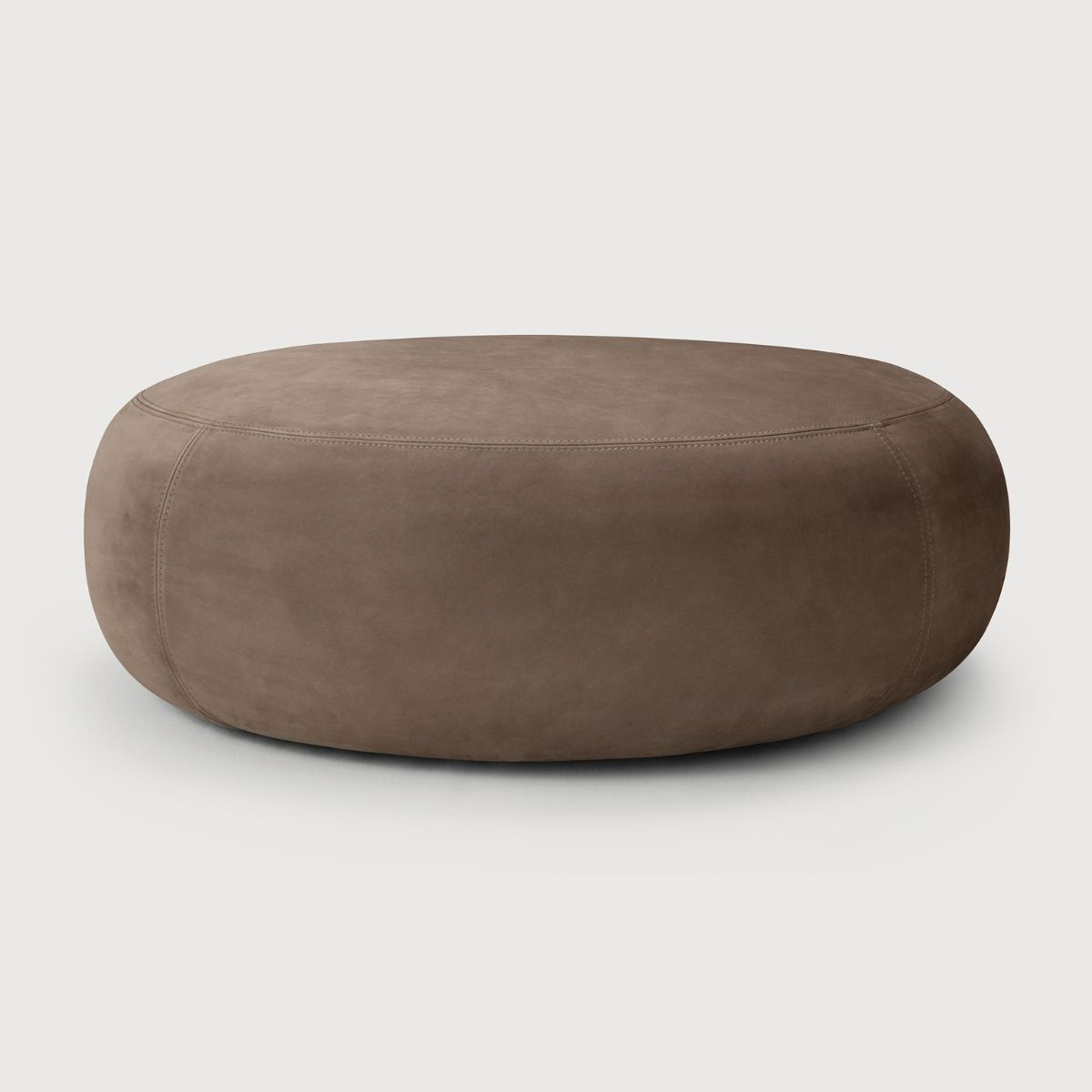 Puf Orb skórzany Fawn