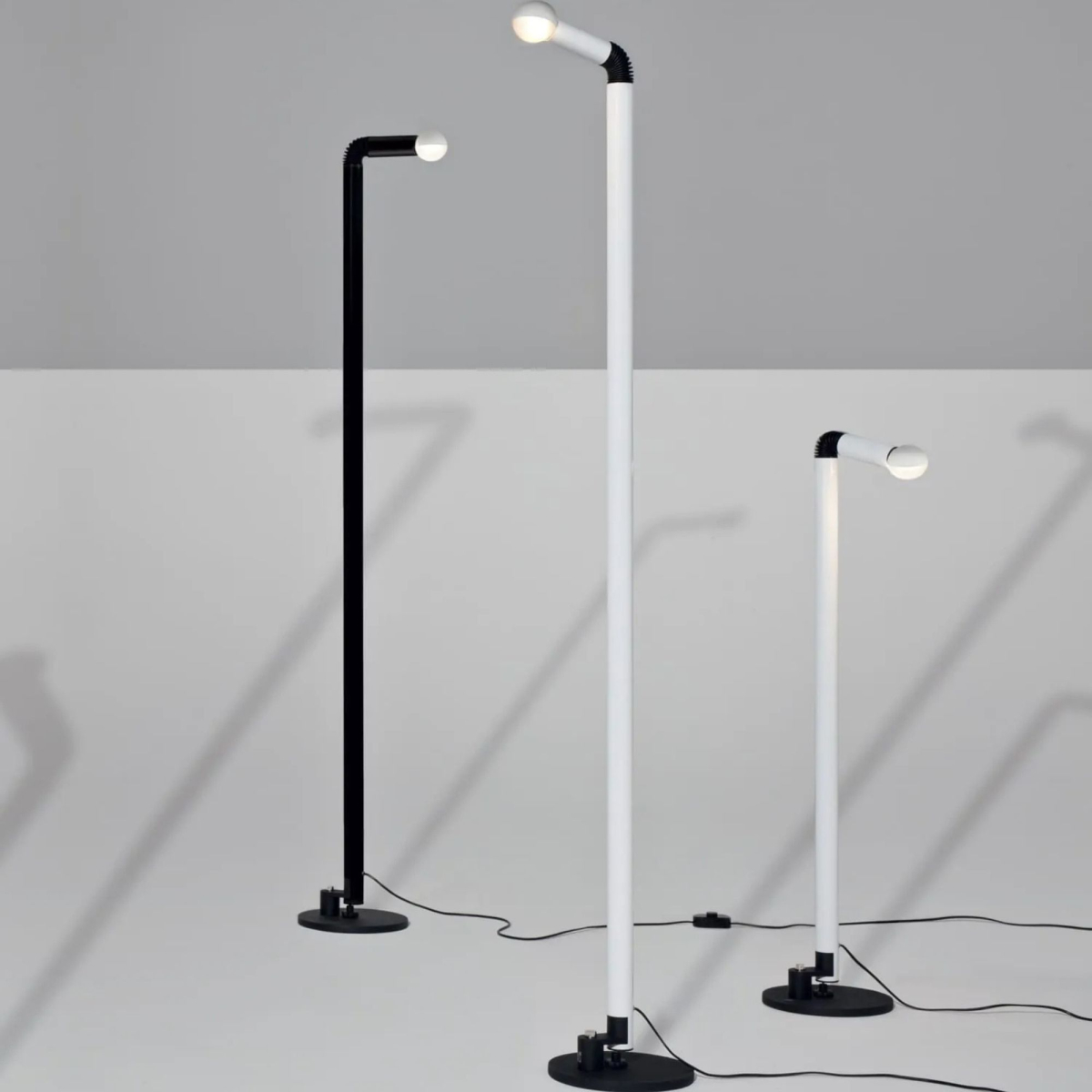 Lampa podłogowa Periscopio Black
