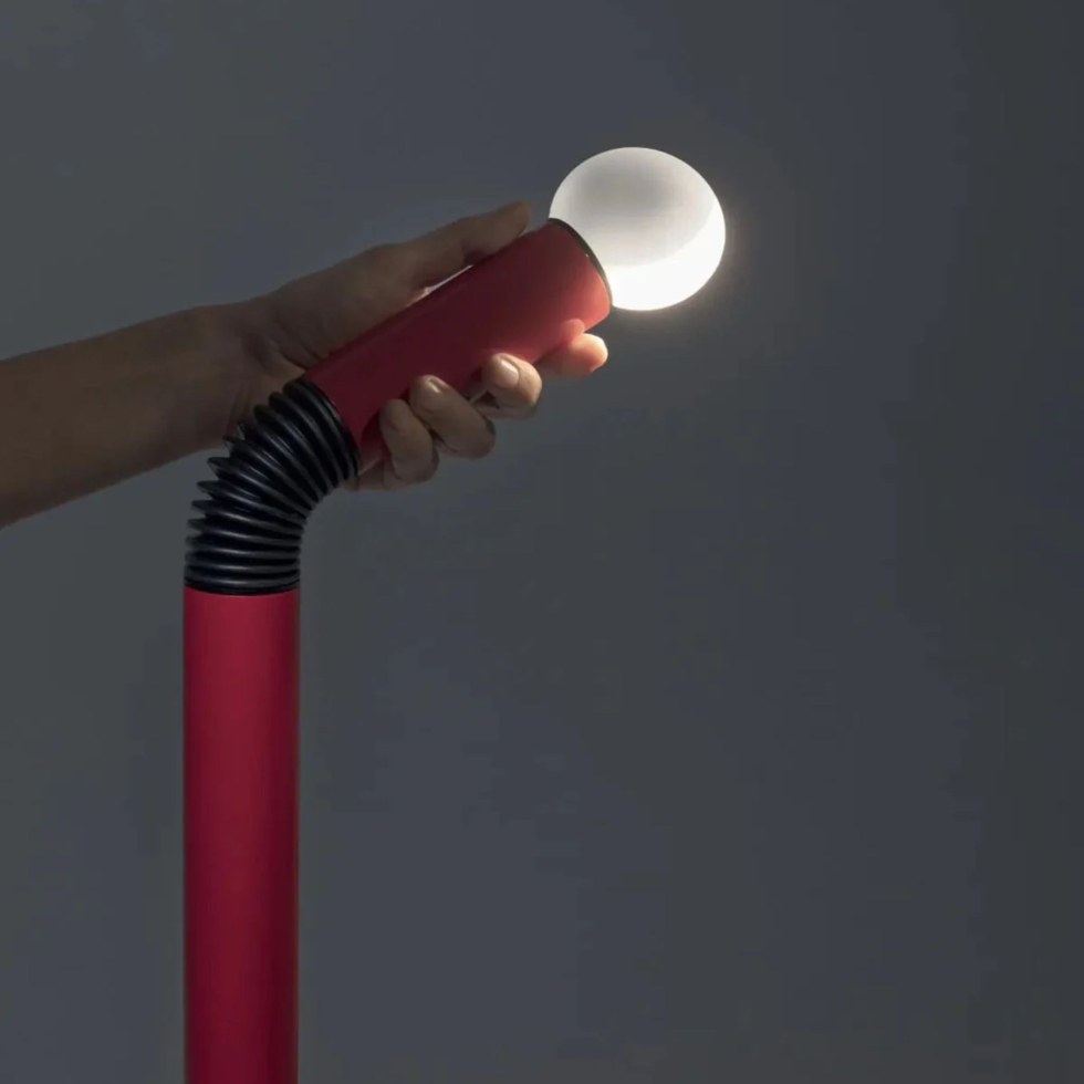 Lampa podłogowa Periscopio Red Iconic