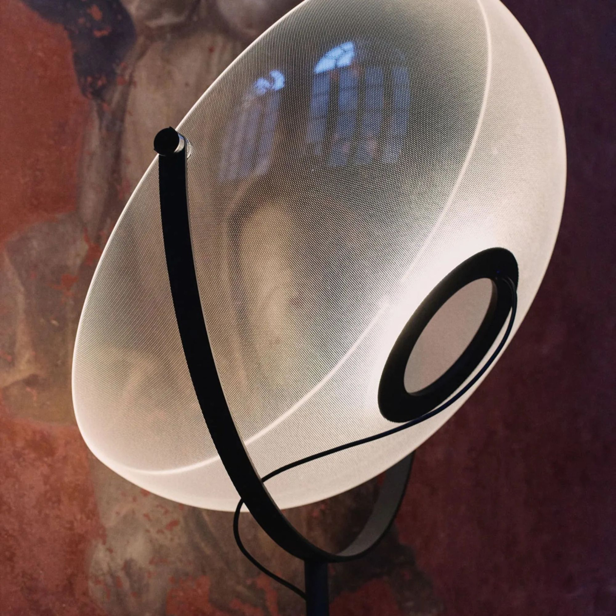 Lampa podłogowa Demì Moon Black