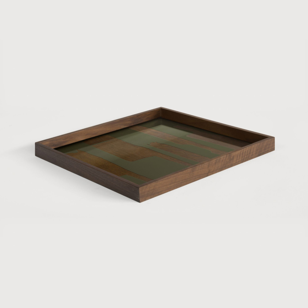 Taca kwadratowa Second Nature Moss M