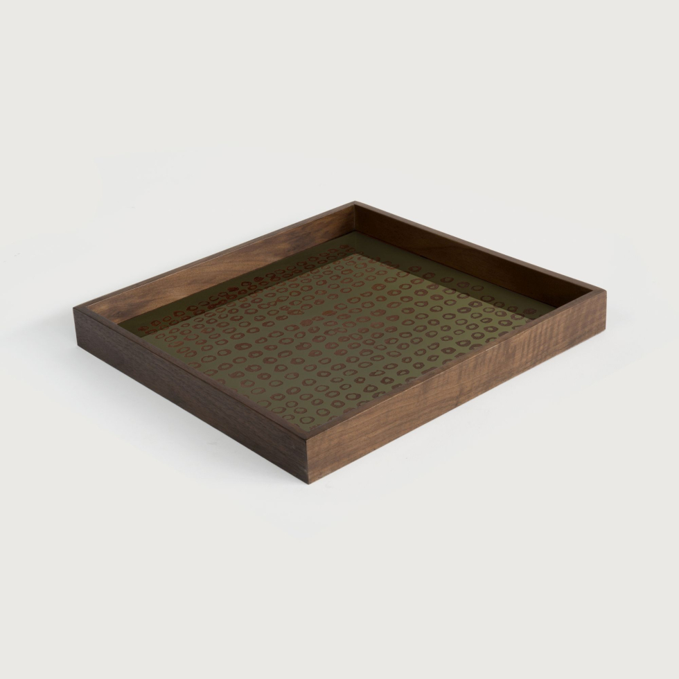 Taca kwadratowa Second Nature Moss S