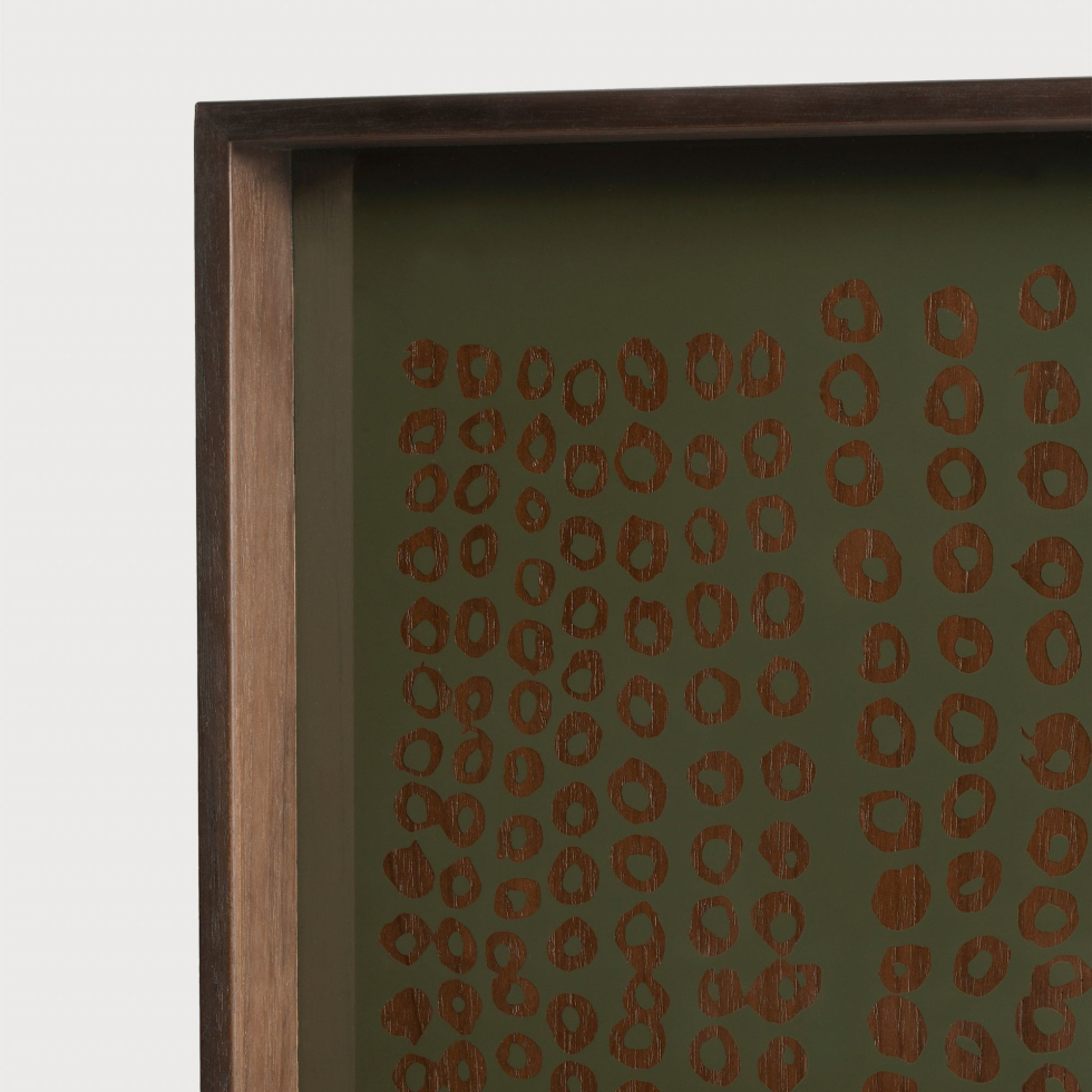 Taca kwadratowa Second Nature Moss S