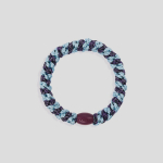 Gumka do włosów Seablue Dark Purple Glitter Stripe