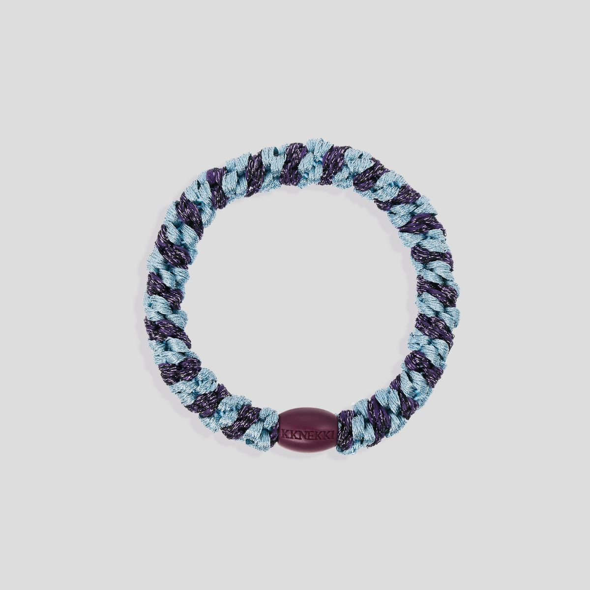 Gumka do włosów Seablue Dark Purple Glitter Stripe