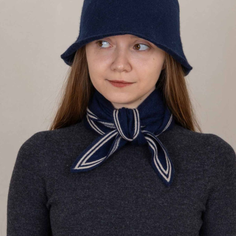 Szal Bronte Navy