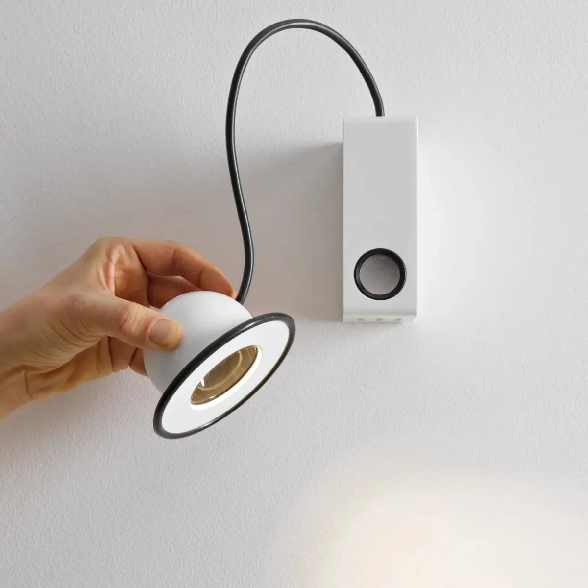 Lampa ścienna Minibox Red