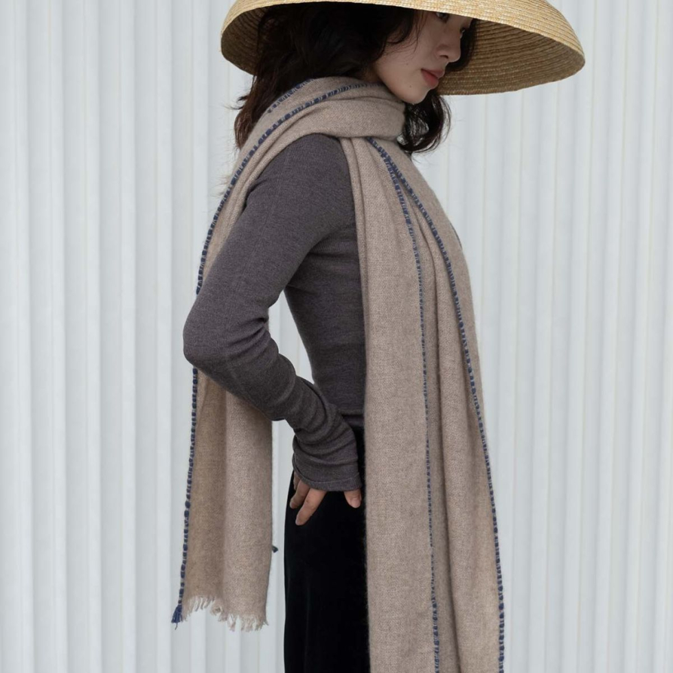 Szal Weaver Beige