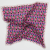 Apaszka jedwabna Mini Percussion Fuchsia