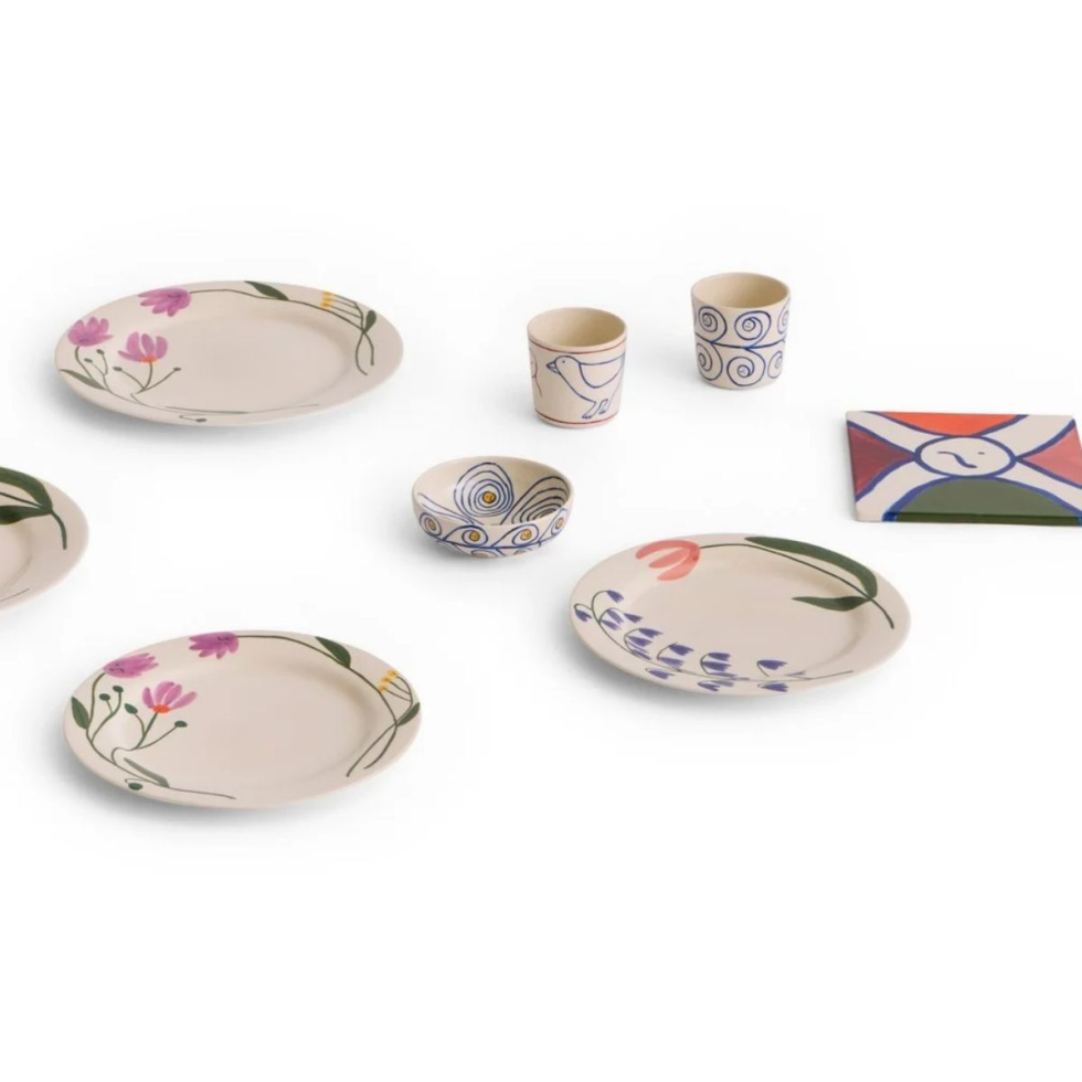 Kubek La Pittura Cup Postage Stamp