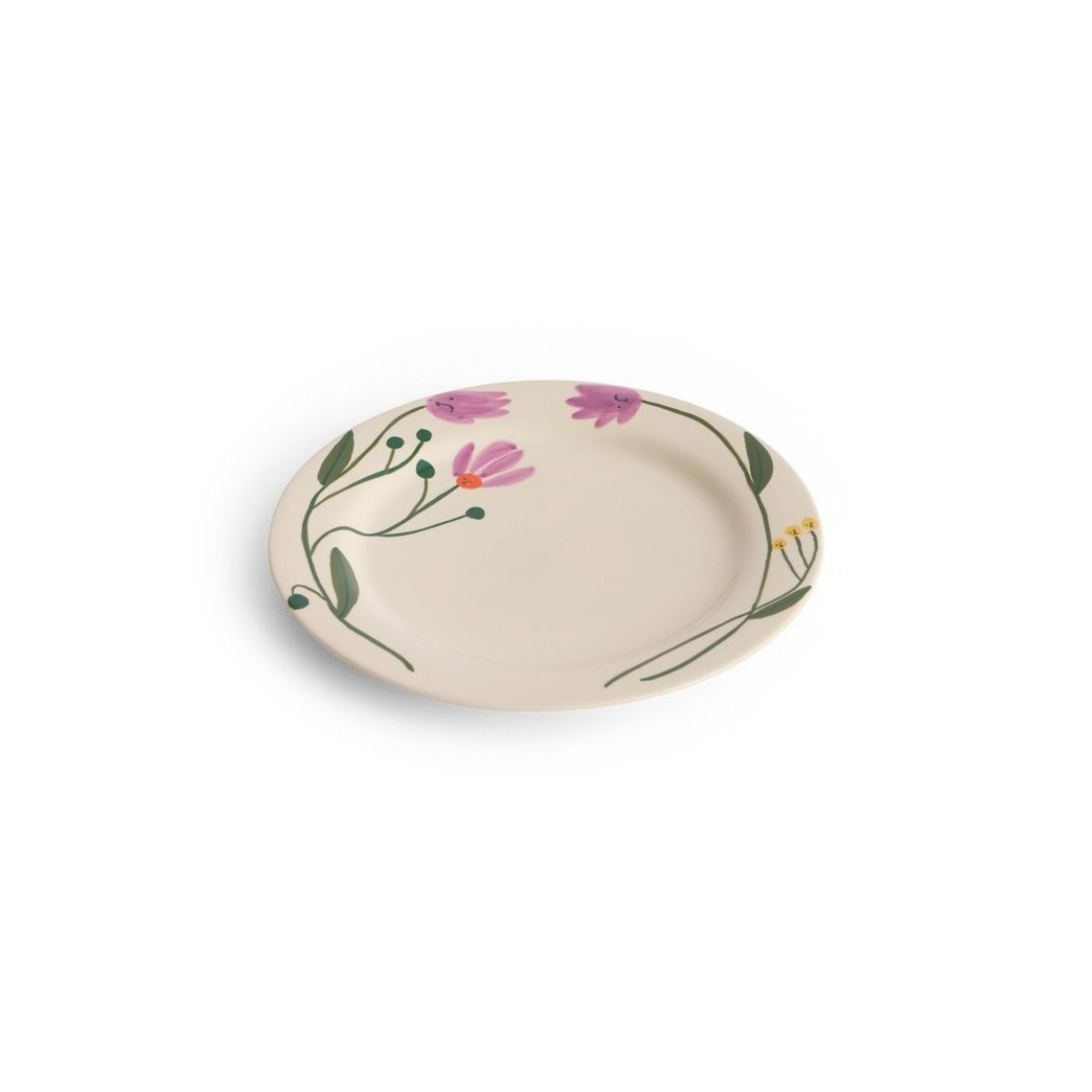 Talerz La Pittura Plate Wild Flower Crocus