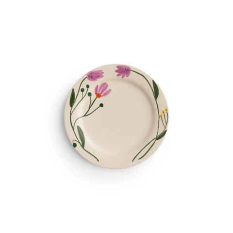 Talerz La Pittura Plate Wild Flower Crocus