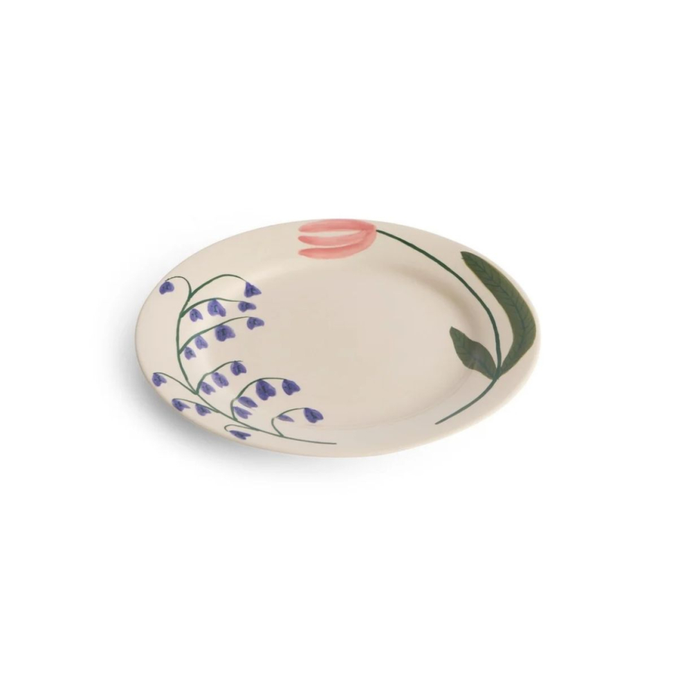 Talerz La Pittura Plate Deep Wild flower Klokkeblomst