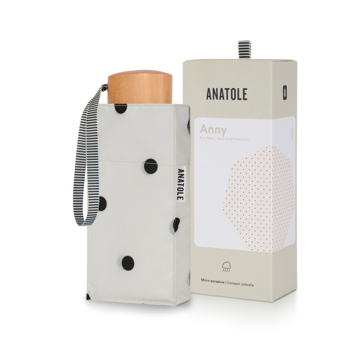 Parasolka kompaktowa Anny White & Polka Dots