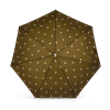 Parasolka kompaktowa Angélique Khaki & Polka Dots
