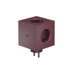 Listwa zasilająca Square 2 USB-C Socket Extender Bordowy