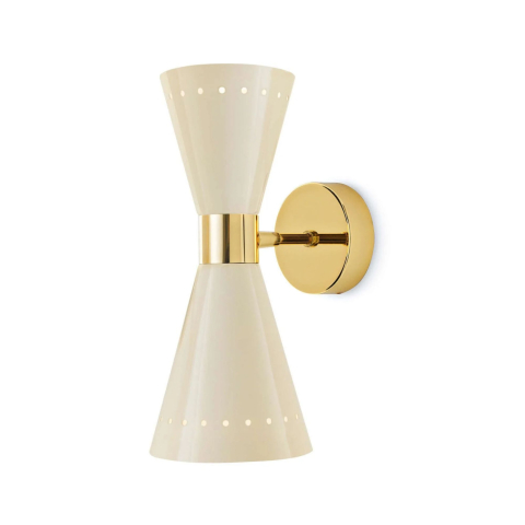 Lampa ścienna Megafono 2 Ivory