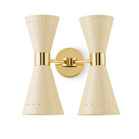 Lampa ścienna Megafono 4 Ivory
