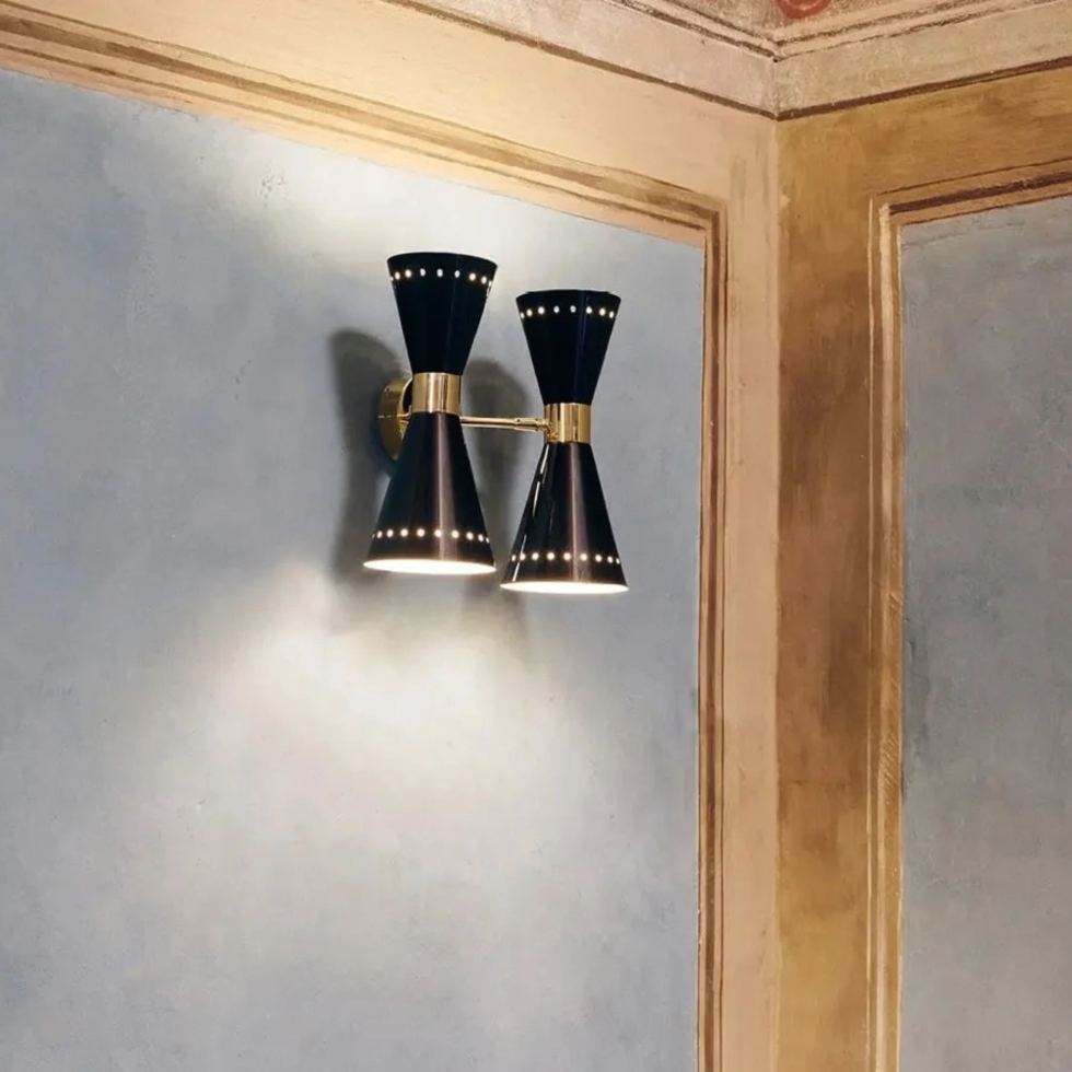 Lampa ścienna Megafono 4 Black