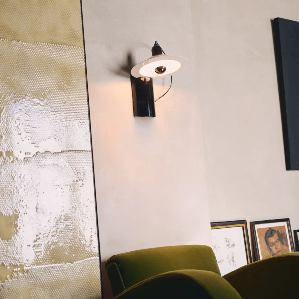 Lampa ścienna Lampiatta Black
