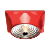 Lampa ścienna/sufitowa Goletta Red - Aluminium