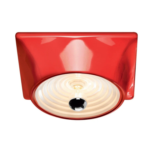 Lampa ścienna/sufitowa Goletta Red - White