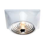 Lampa ścienna/sufitowa Goletta White - Aluminium