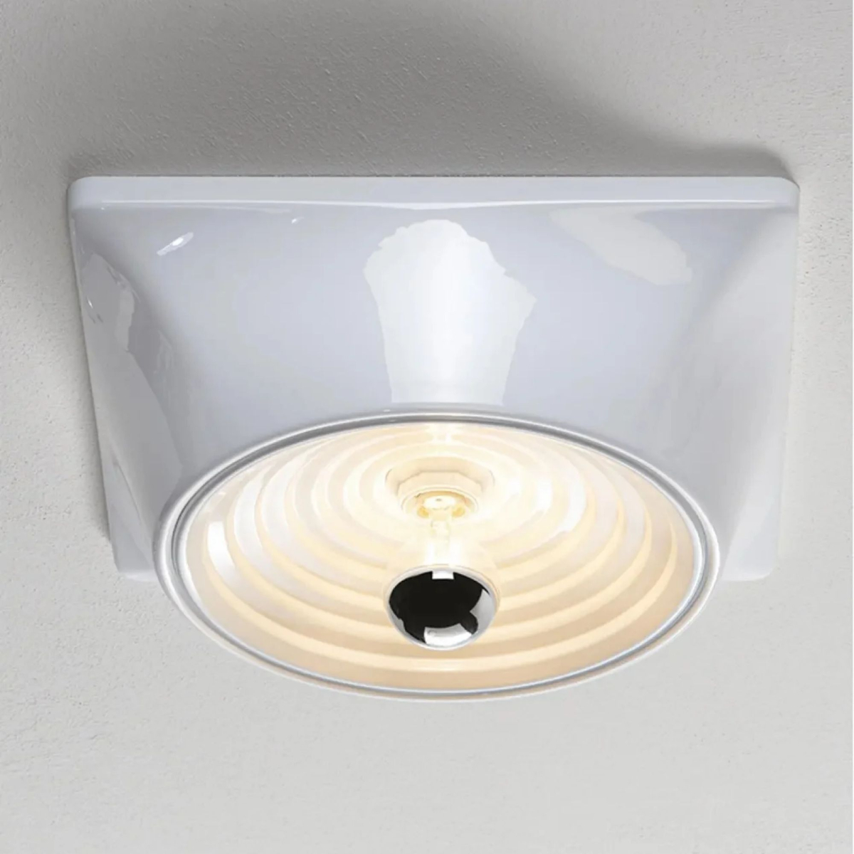 Lampa ścienna/sufitowa Goletta White - White