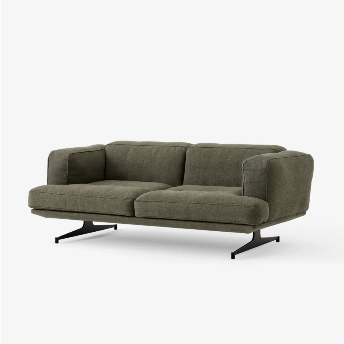 Sofa Inland 2 osobowa AV22 Clay 0014 + lampka przenośna Setago JH27