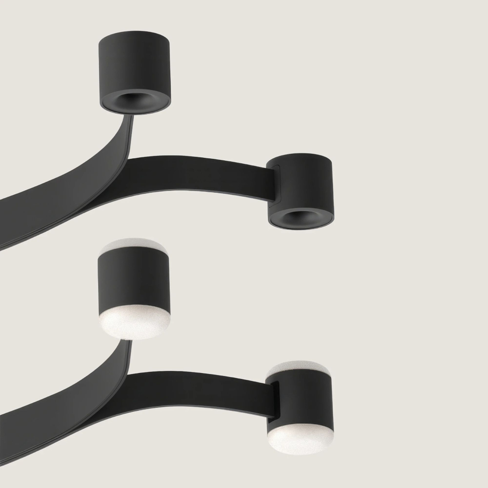 Lampa sufitowa Fronda Black