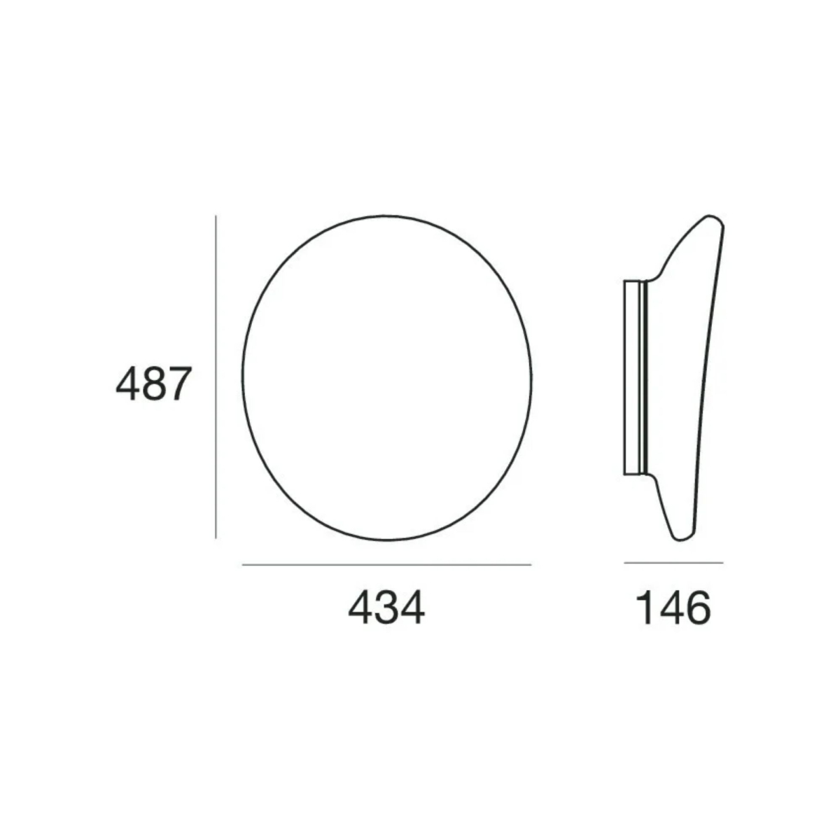 Lampa ścienna Dynamic 43