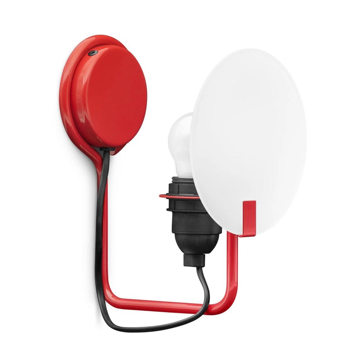 Lampa ścienna Bugia Red