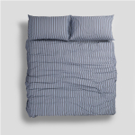 Komplet pościeli z bawełny satynowej Riscas Trio Pastel Blue