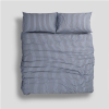 Komplet pościeli z bawełny satynowej Riscas Trio Pastel Blue