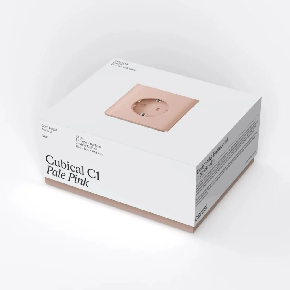 Przedłużacz Cubical C1 ​Pale Pink